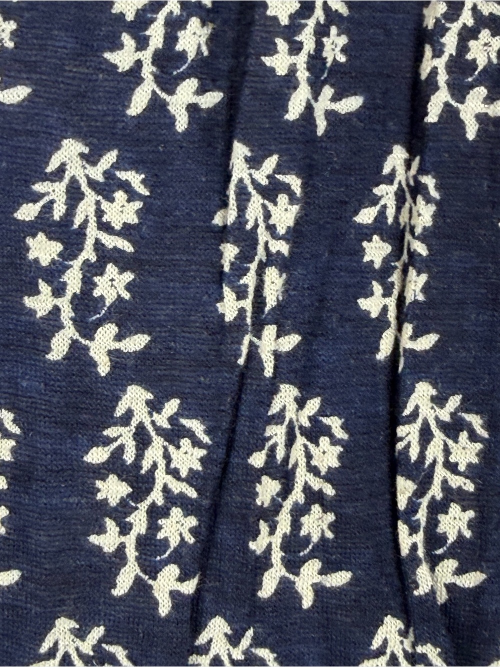 NWT Lucky Brand Blue Floral Print Peasant Blouse Size Large Boho Bell Sleeve Top - Picture 14 of 14
